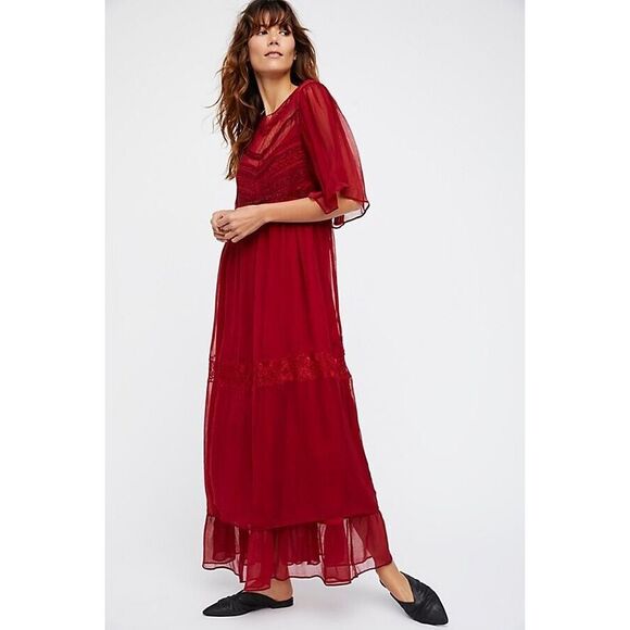 Free People In the Field Midi Dress